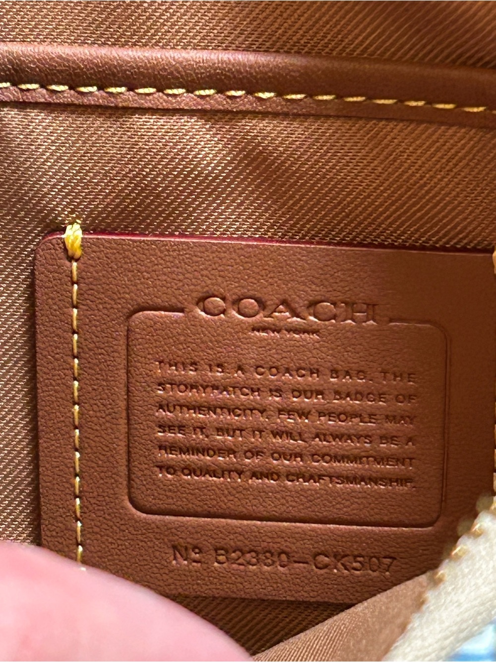 Coach Studio Kitt hipster crossbody in Garden Floral ivory embossed leather - Picture 4 of 9